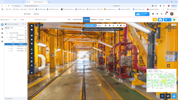 360 파노와 3D 스캔을 사용하여 복잡한 에너지 시설에 컨텍스트 제공